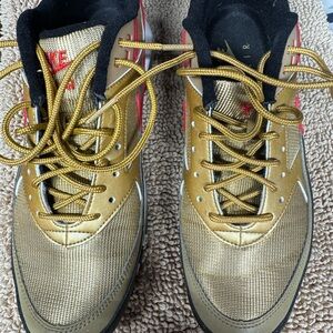 Nike Gold, Red and Black Air Max